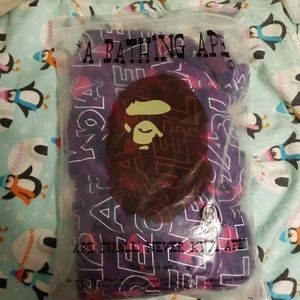 Authentic bape hoodie (runs small)